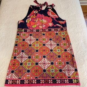 Trina Turk Halter Neck Dress